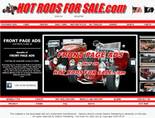 Tablet Screenshot of hotrodsforsale.com